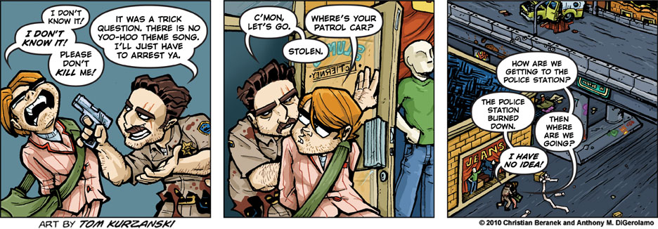 Post Apocalyptic Nick #8: I Fought the Law and the Law’s Confused Post Apocalyptic Nick #8: I Fought the Law and the Law’s Confused