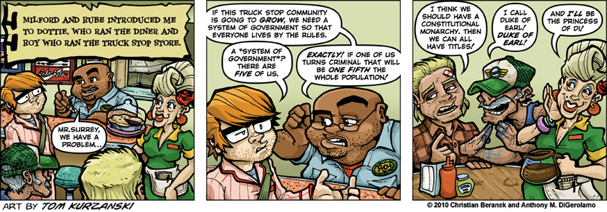Post Apocalyptic Nick #17: Titles Make the Government