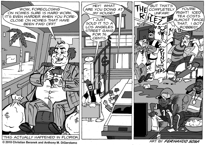 Tony Destructo #38: Foreclosure Revenge Tony Destructo #38: Foreclosure Revenge