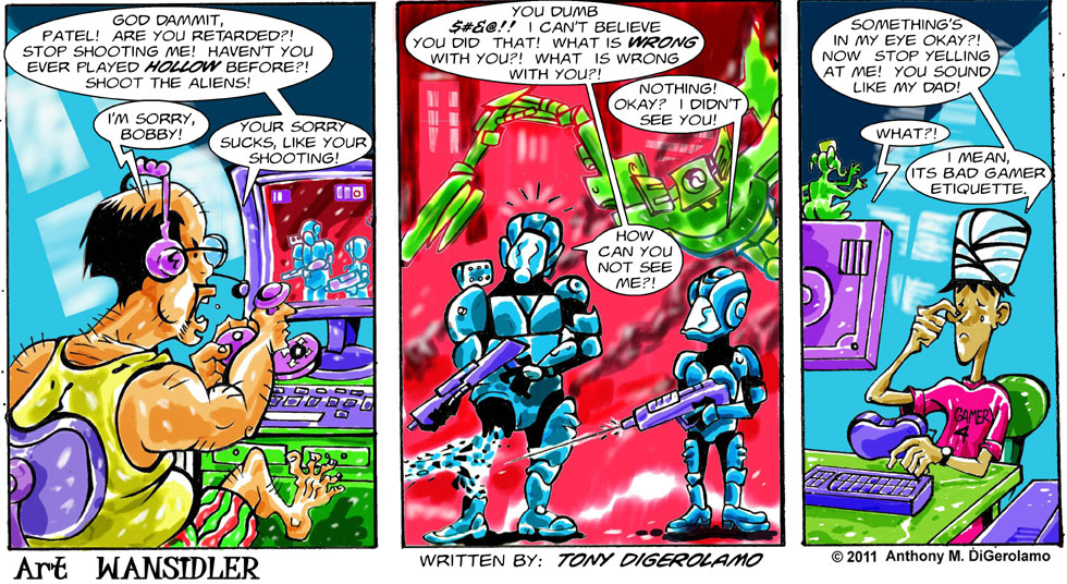 Olde Tyme Gamer #3: Gamer Etiquette Olde Tyme Gamer #3: Gamer Etiquette