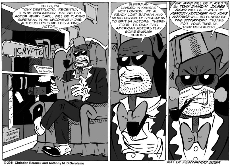 Tony Destructo #39:  It’s Only Fair