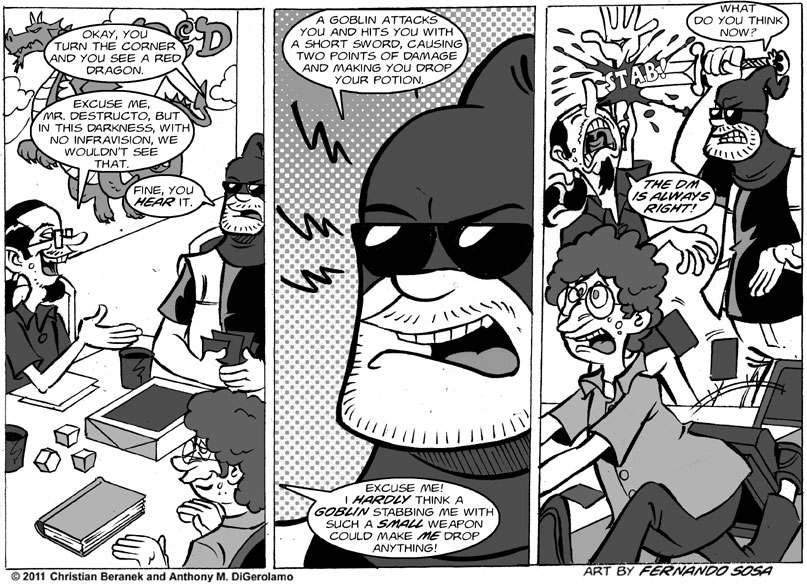 Tony Destructo #40: Always Listen to Your DungeonMaster