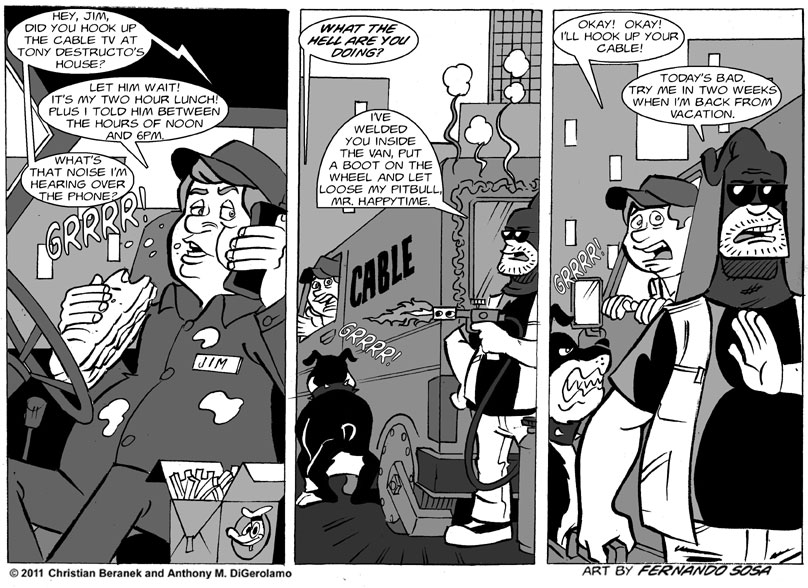 Tony Destructo:  Jerktown Cable TV