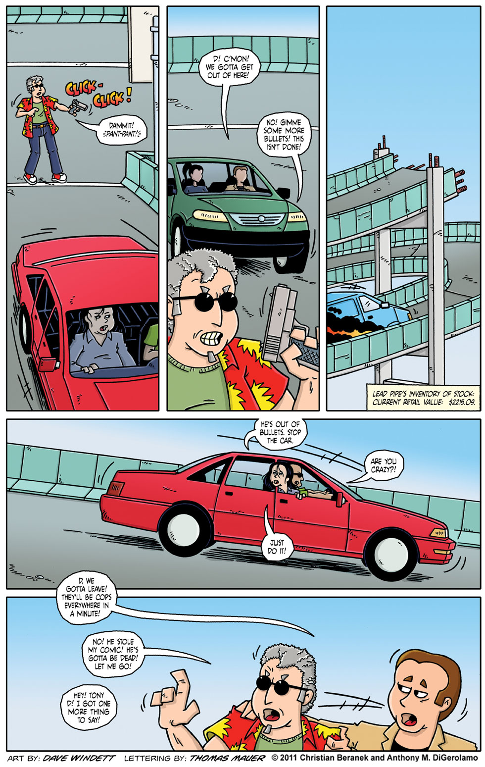Comic Book Mafia:  No More Bullets