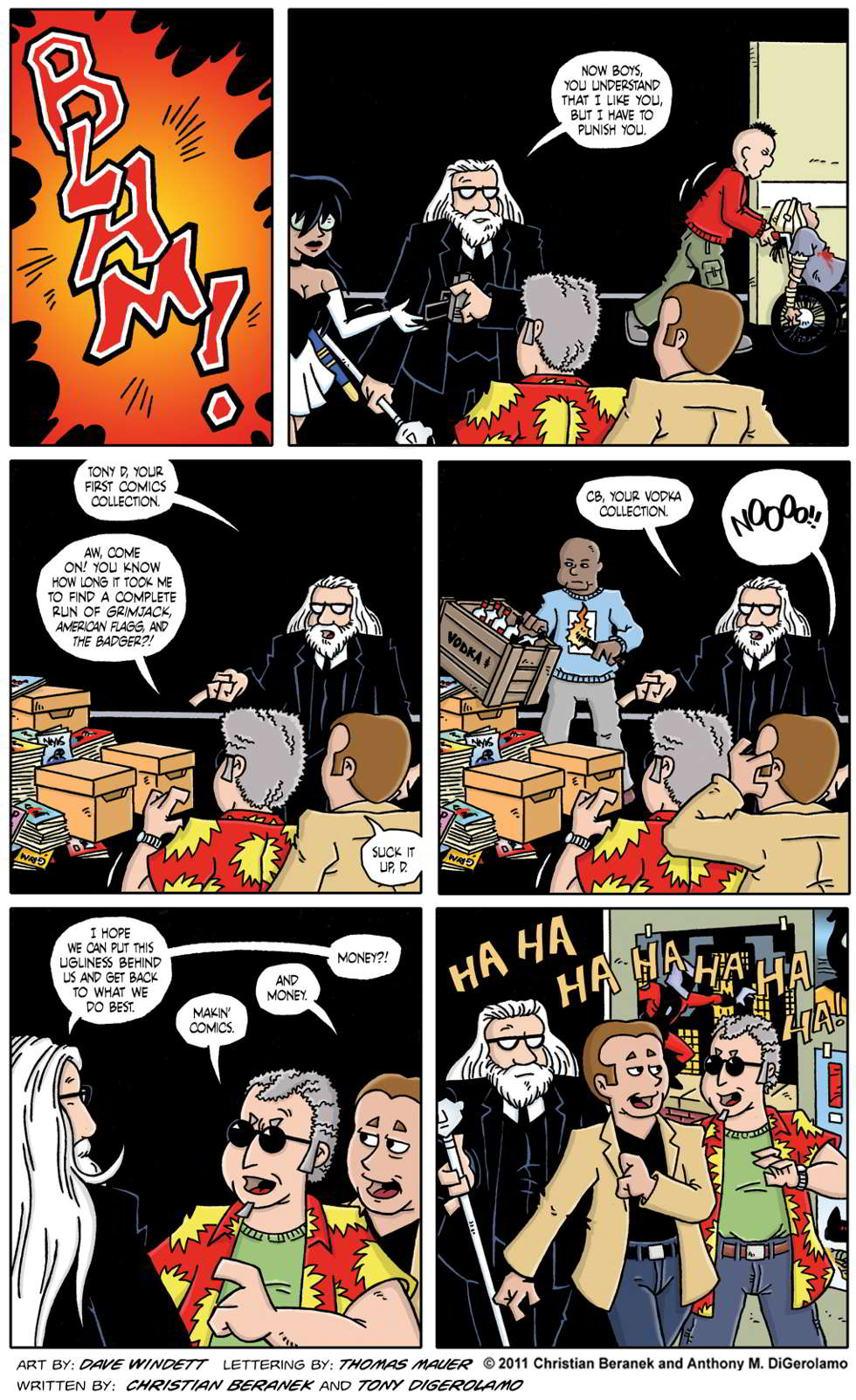 Comic Book Mafia: The Punishmenter