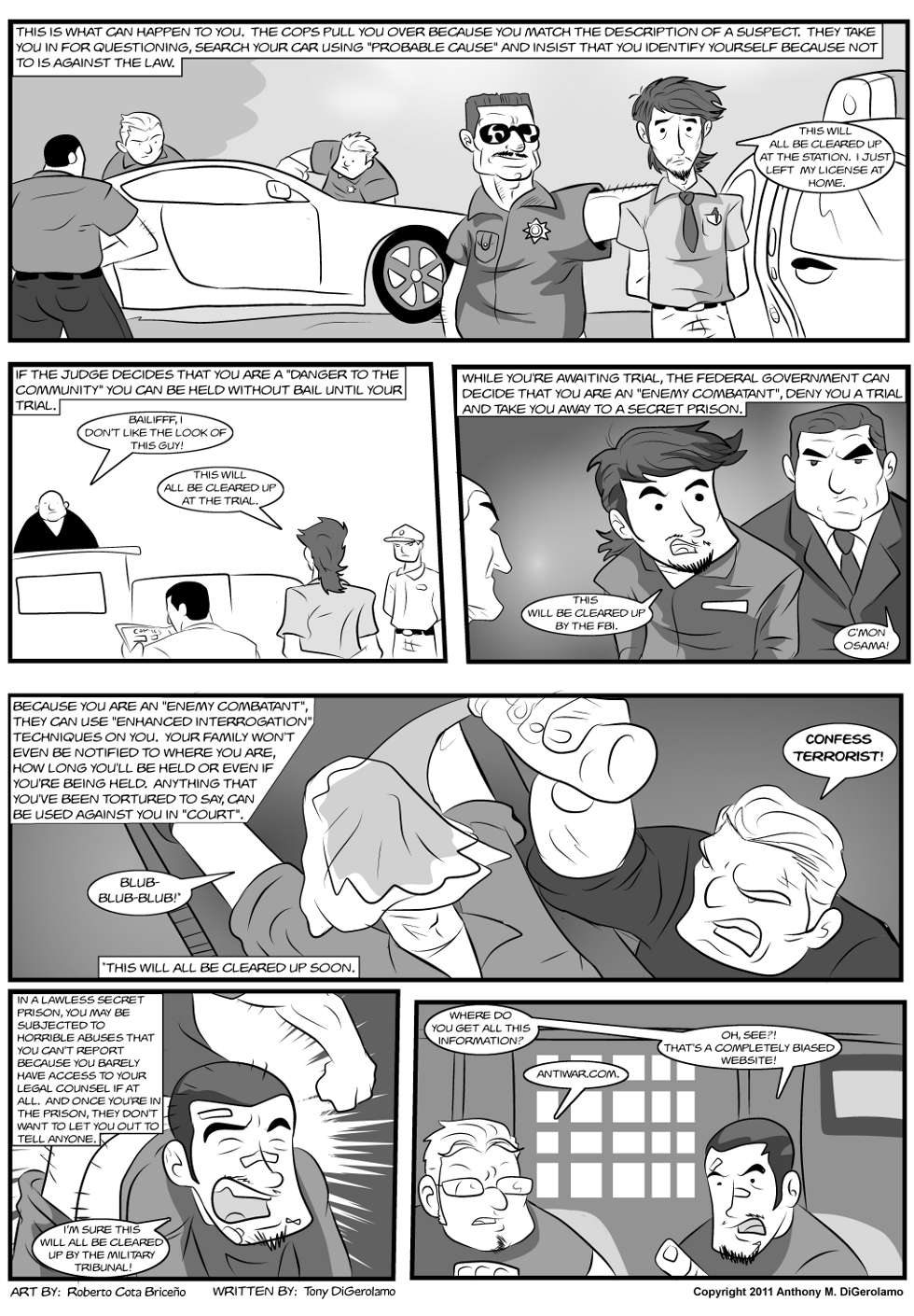 The Antiwar Comic:  Blinded to the Bias