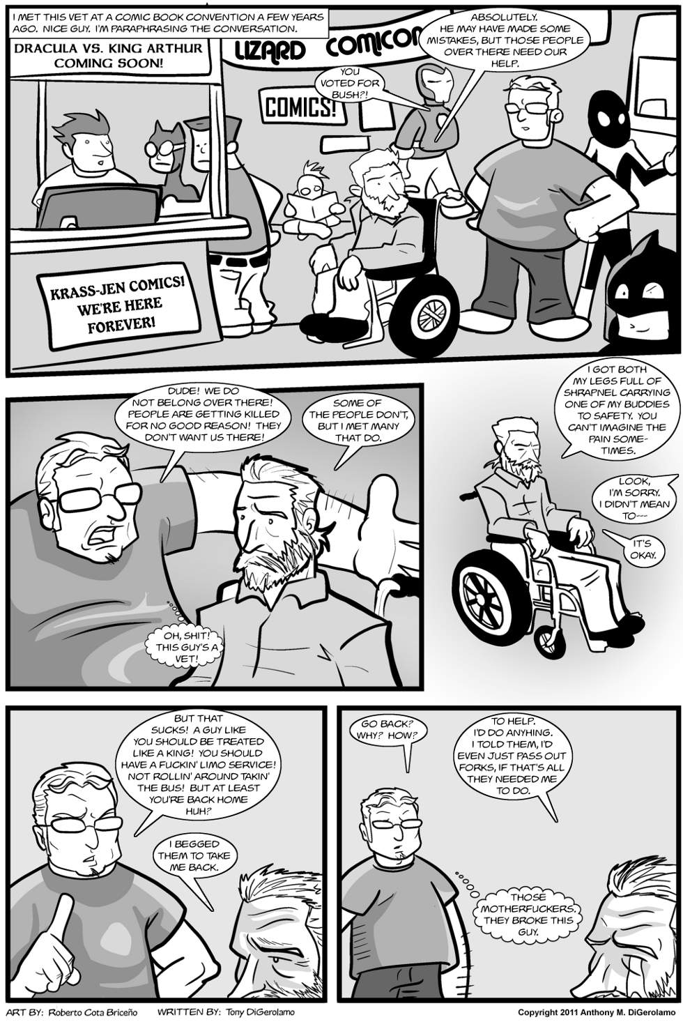 The Antiwar Comic:  Forks