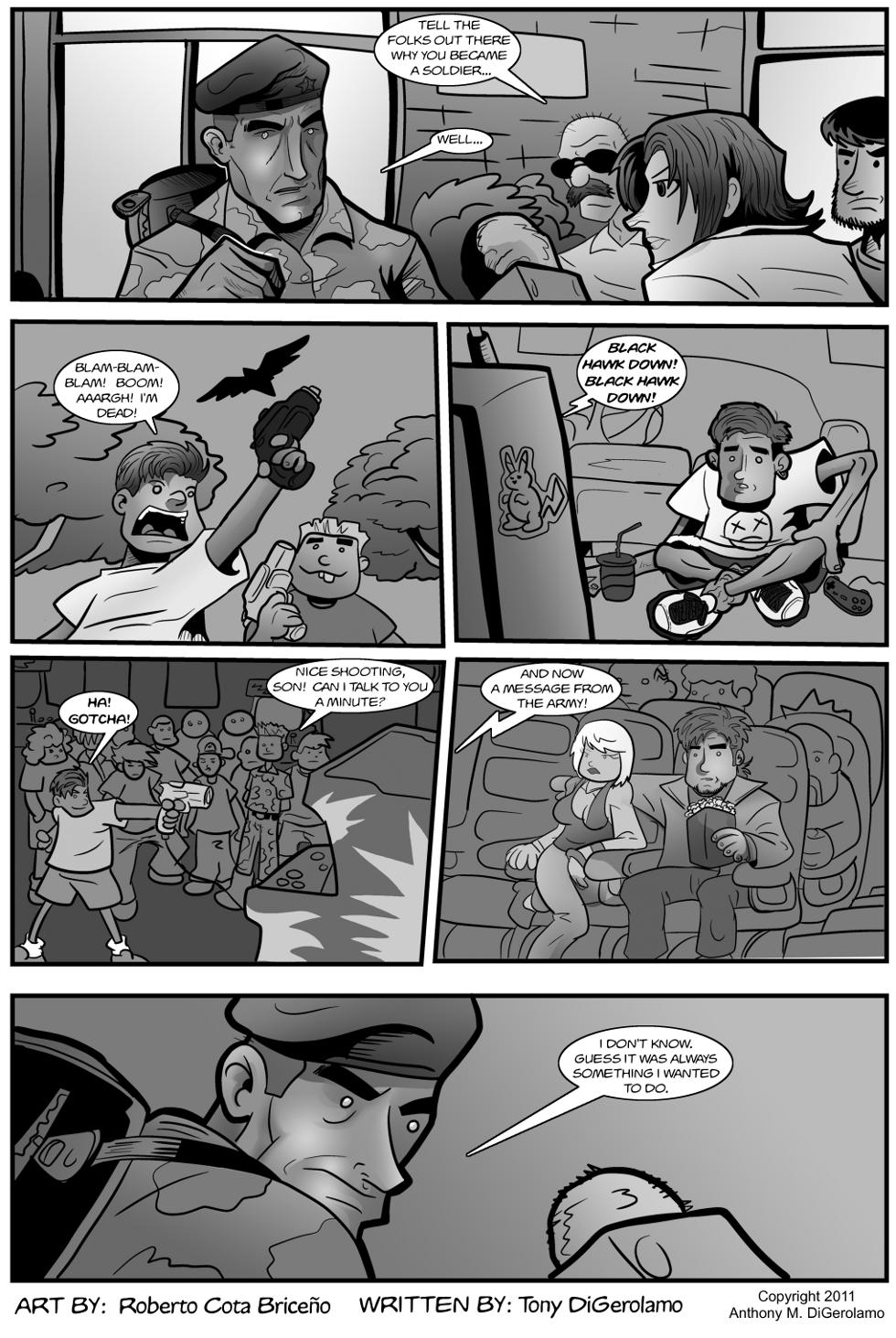The Antiwar Comic:  No Reason