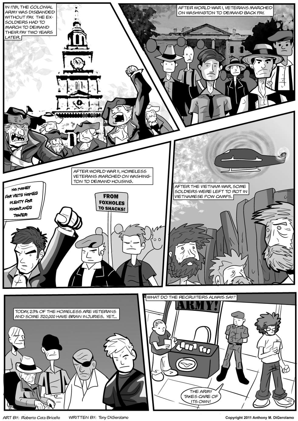 The Antiwar Comic:  How Many Times?
