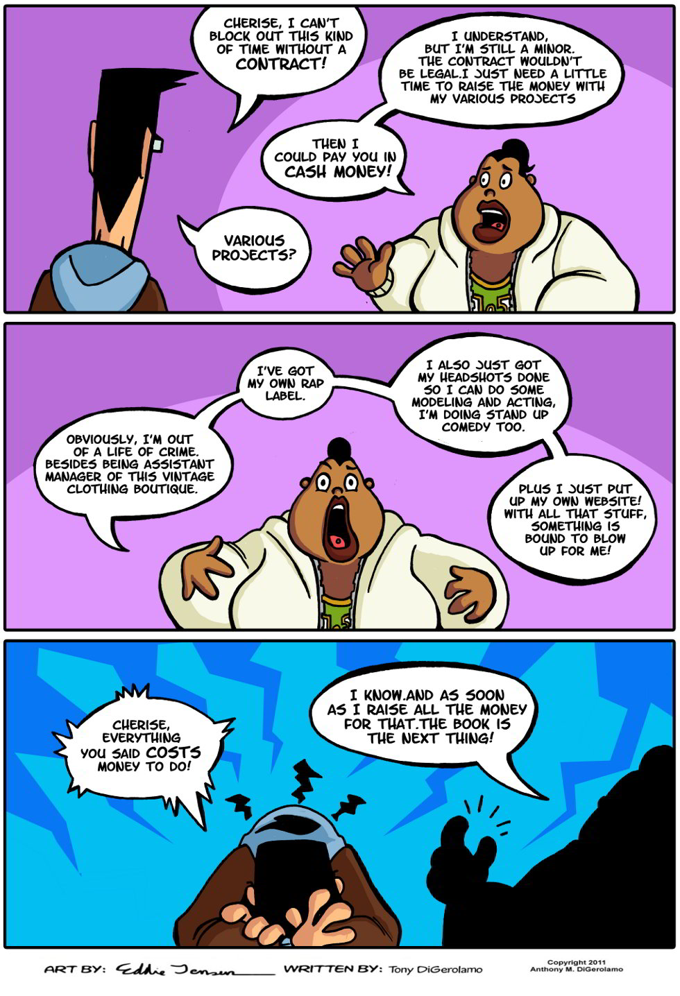 digital hobo:  Never Have an Optimist for a Client