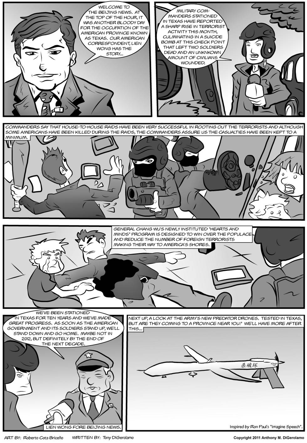 The Antiwar Comic: Imagine The Antiwar Comic: Imagine