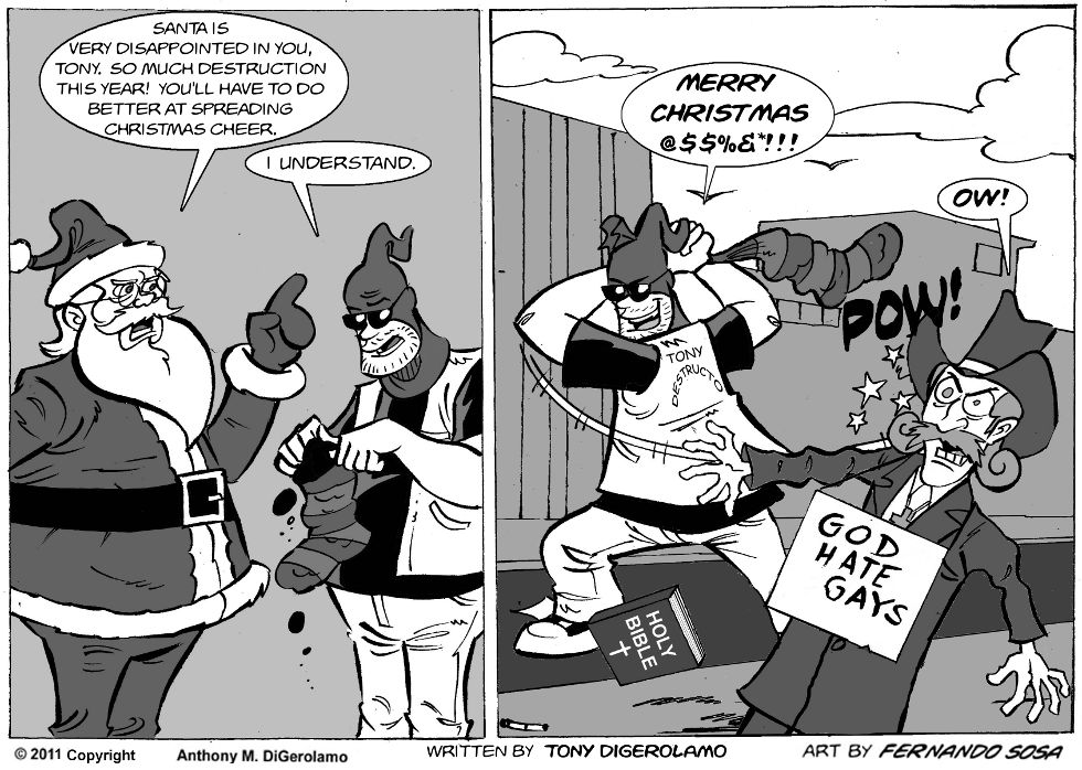 Tony Destructo:  Season’s Destructo