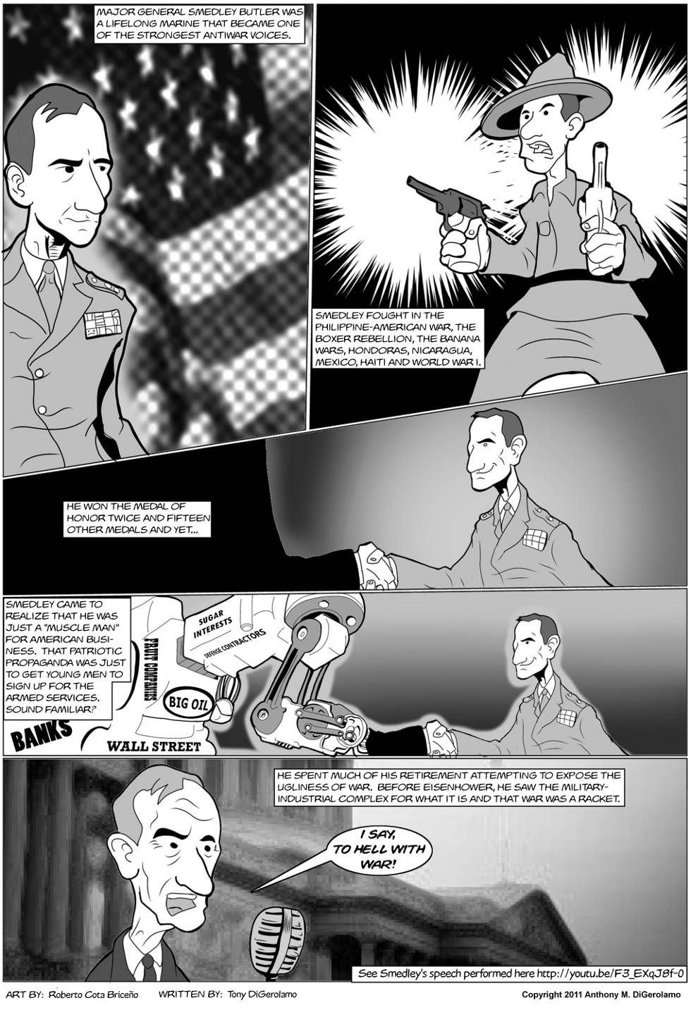 The Antiwar Comic:  The General That Hated War