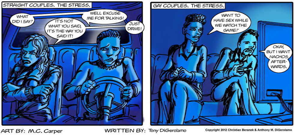 In a Relationship: The Differences in Stress In a Relationship: The Differences in Stress