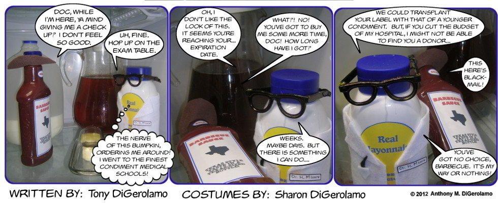 As the Mayo Turns:  Blackmail!