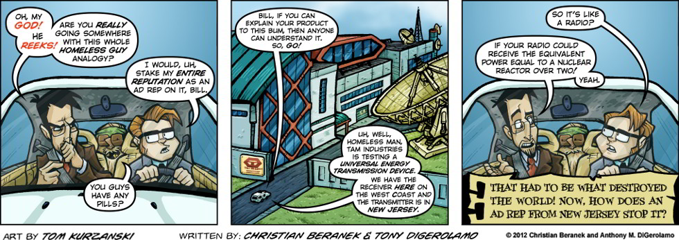Post Apocalyptic Nick:  The Bum Factor
