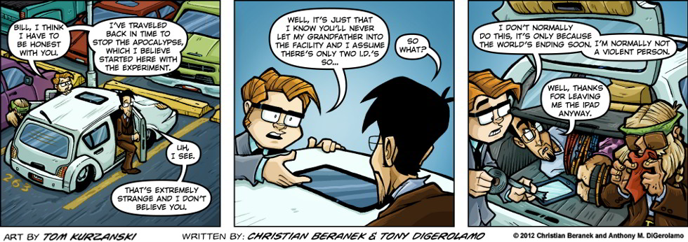 Post Apocalyptic Nick:  At Least He’s Honest