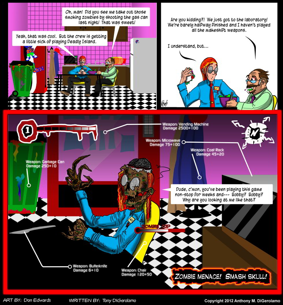Olde Tyme Gamer:  Zombies On the Brain