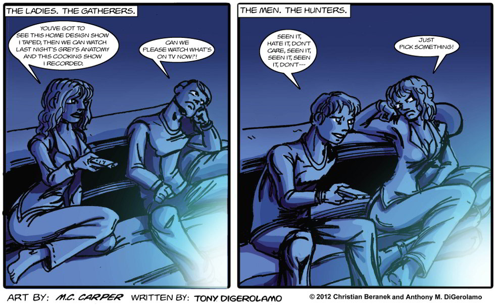 In A Relationship: The Remote Battle In A Relationship: The Remote Battle
