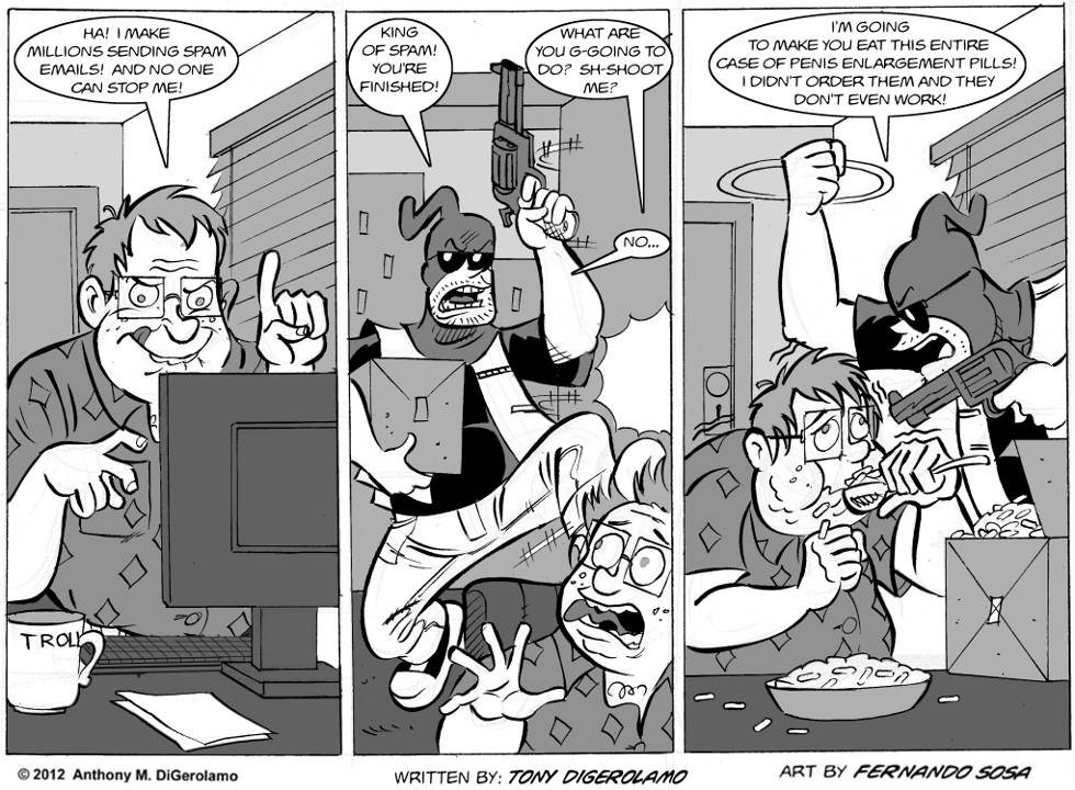Tony Destructo:  Stopping Spam the Hard Way