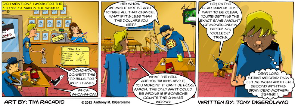 Tales of Pizza:  Management Change