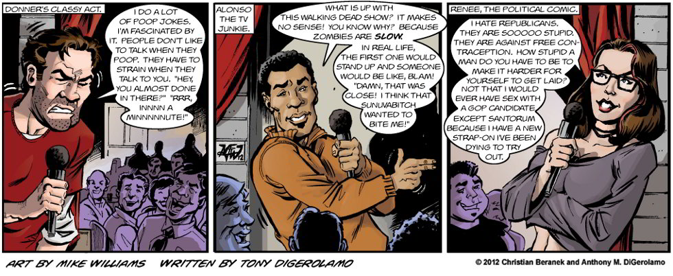 Miserable Comedians: Three Kinds of Comics Miserable Comedians: Three Kinds of Comics