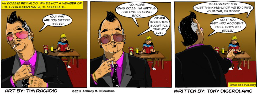 Tales of Pizza: The Pizza Boss Was Cheesy Tales of Pizza: The Pizza Boss Was Cheesy