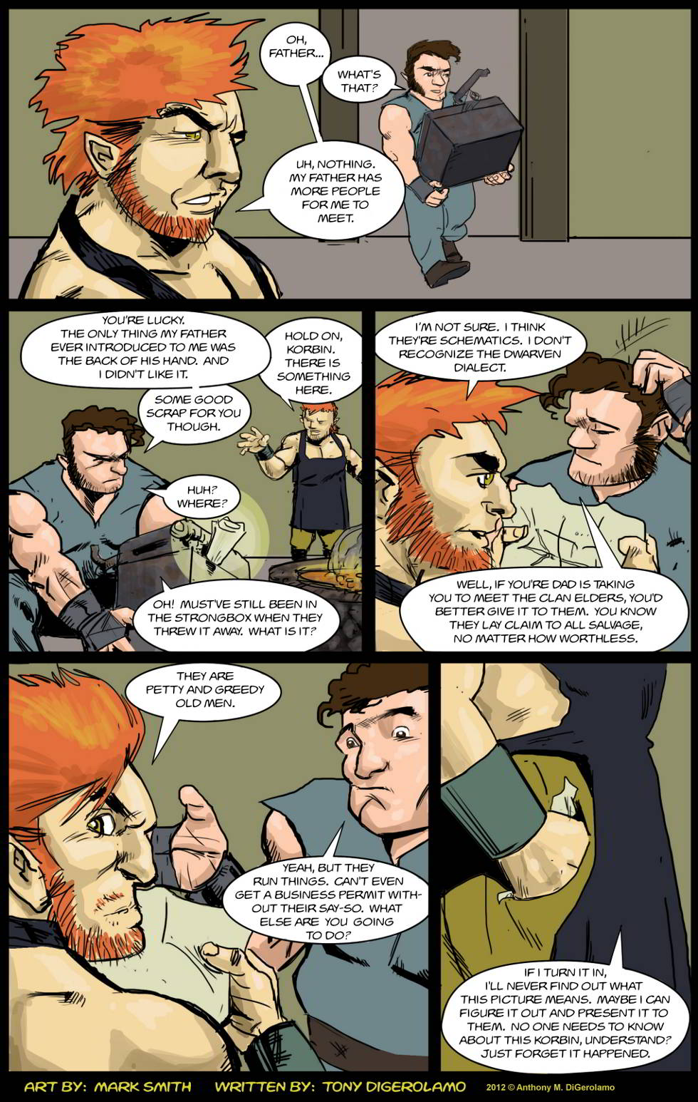 Kingdom of the Dwarves:  The Junk Secret