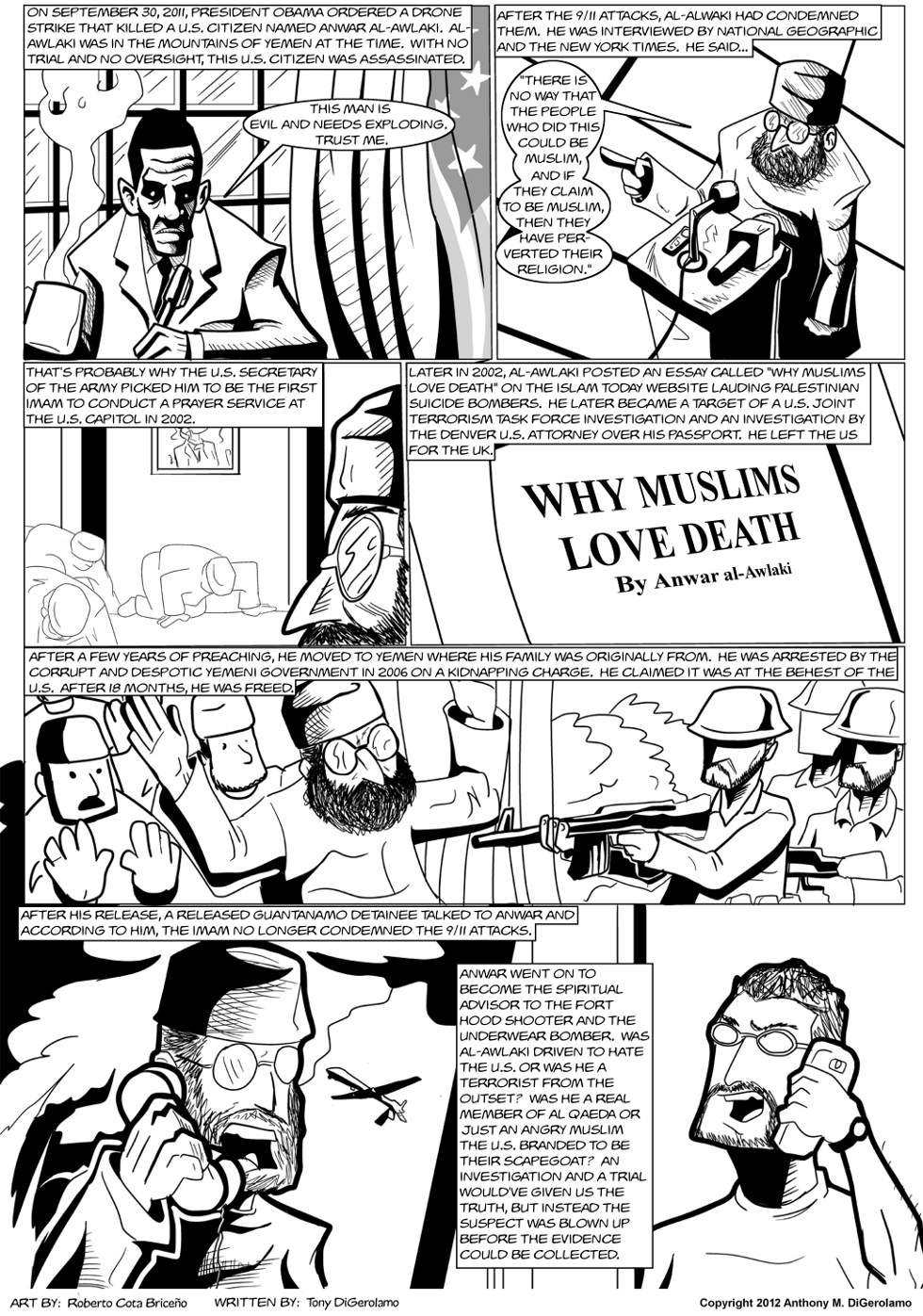The Antiwar Comic: The Capitol’s Imam The Antiwar Comic: The Capitol’s Imam