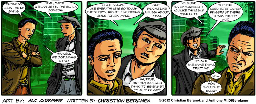 In A Relationship:  Going Gay?