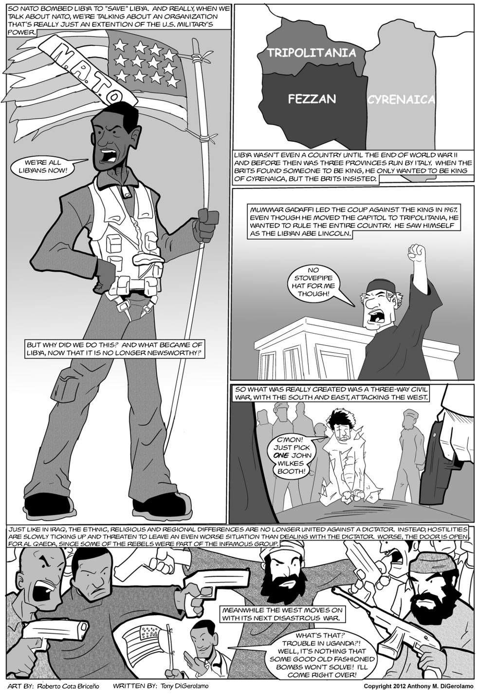 The Antiwar Comic: Not That Kind of Three-Way The Antiwar Comic: Not That Kind of Three-Way