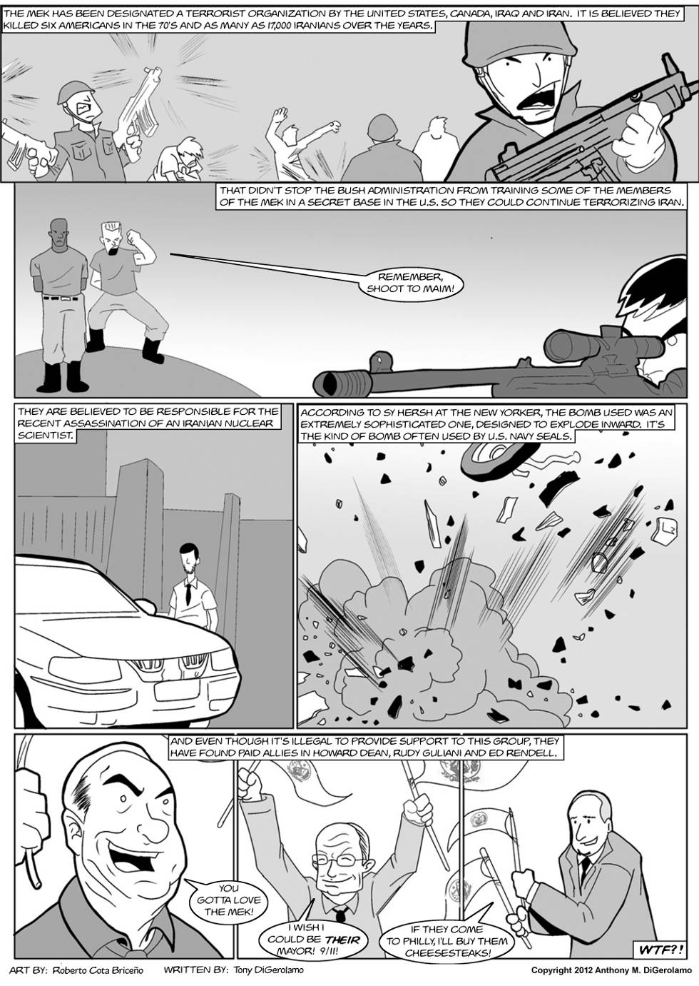 The Antiwar Comic: The Whores of Terror The Antiwar Comic: The Whores of Terror