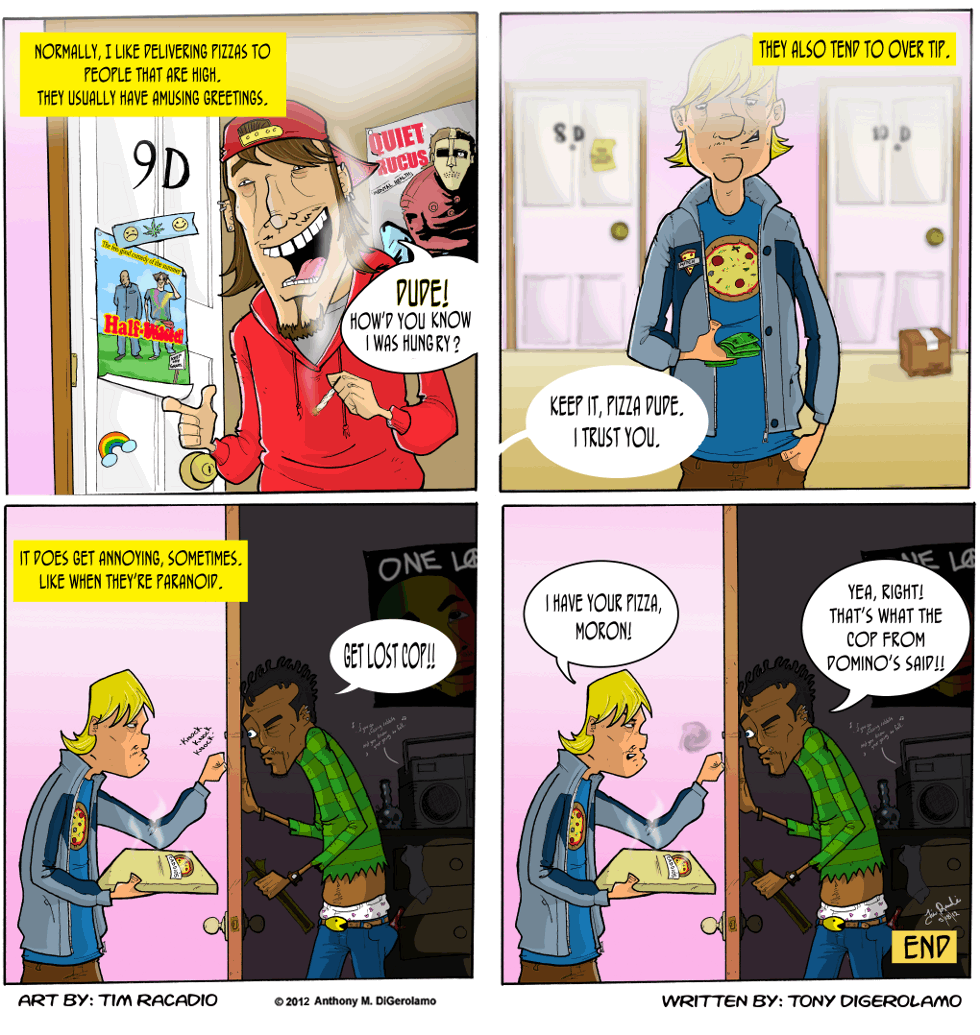Tales of Pizza:  The Munchies Man