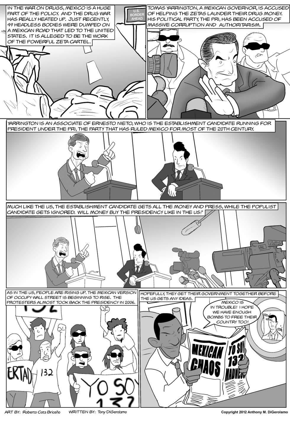 The Antiwar Comic: Corruption is Universal The Antiwar Comic: Corruption is Universal