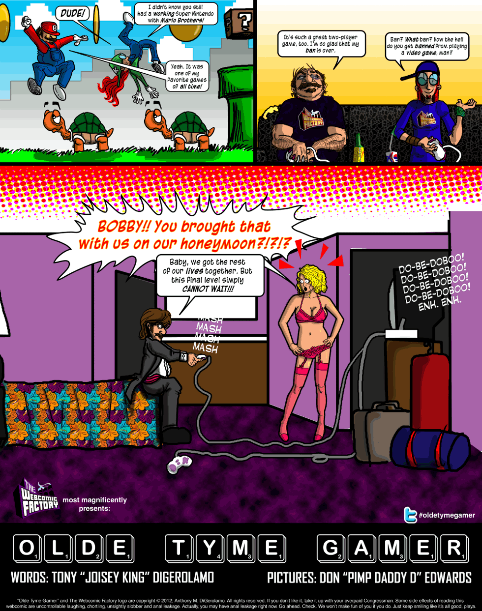 Olde Tyme Gamer: Ban of the Bros Olde Tyme Gamer: Ban of the Bros