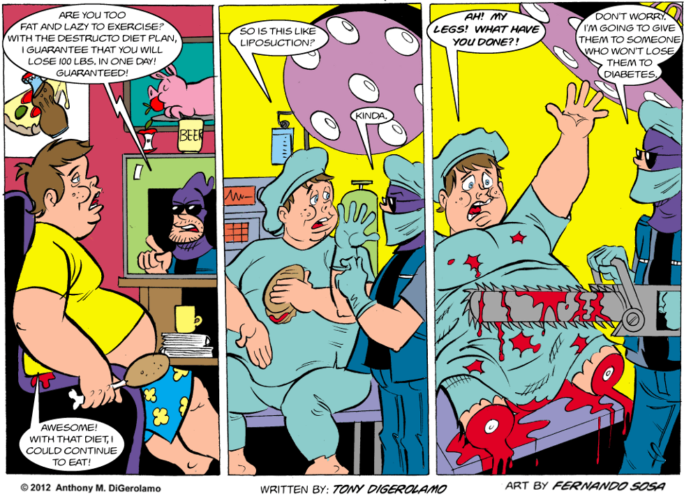 Tony Destructo: The Destructo Diet Plan Tony Destructo: The Destructo Diet Plan