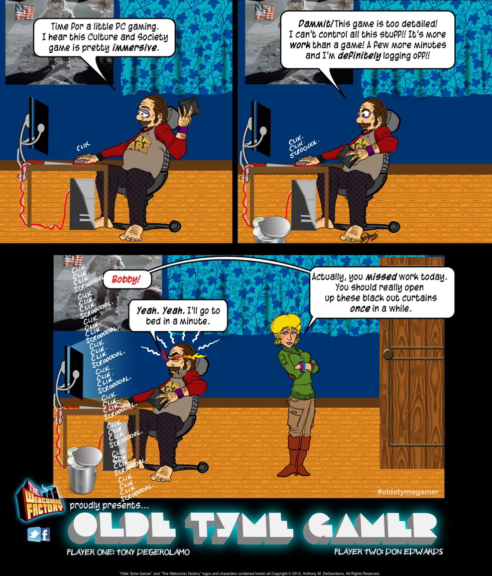 Olde Tyme Gamer:  One More Click