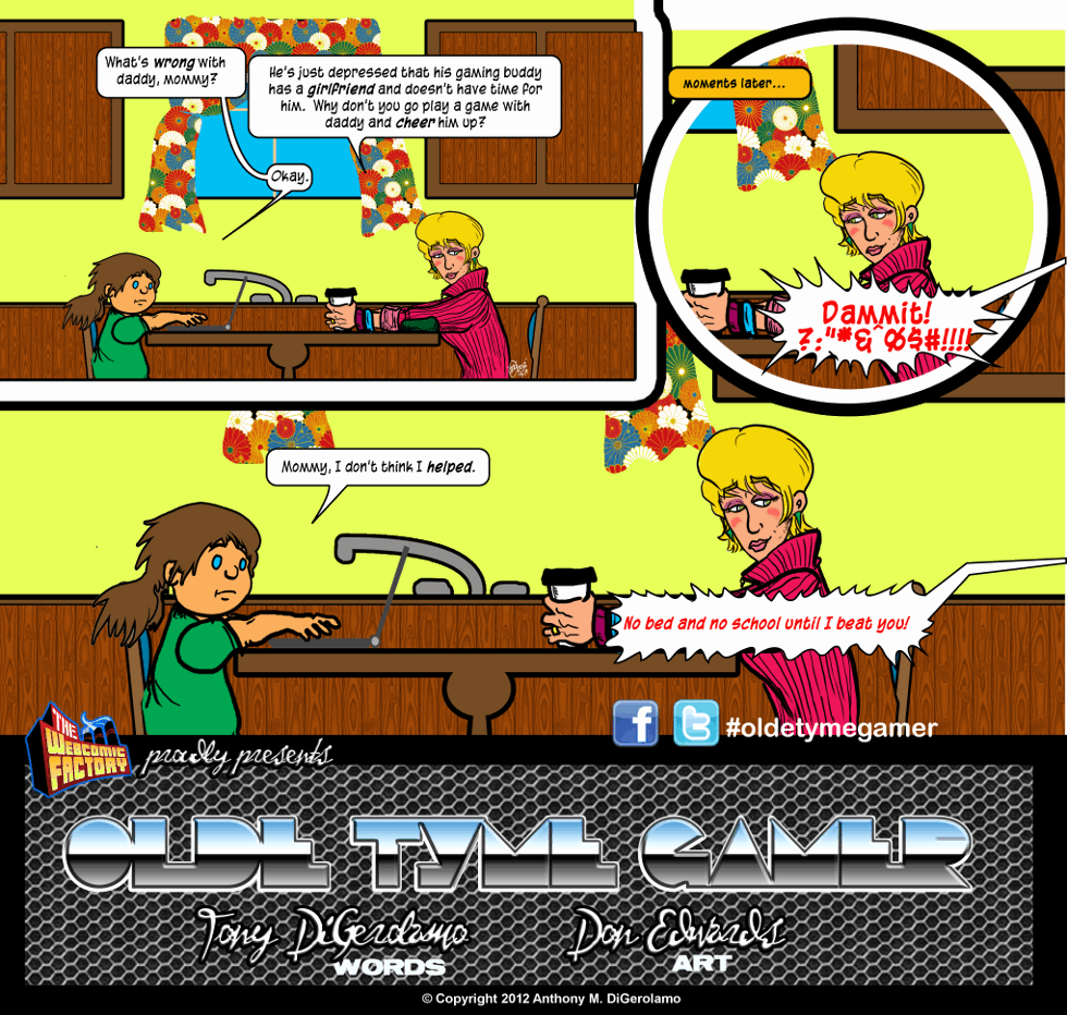 Olde Tyme Gamer:  Let Dad Win