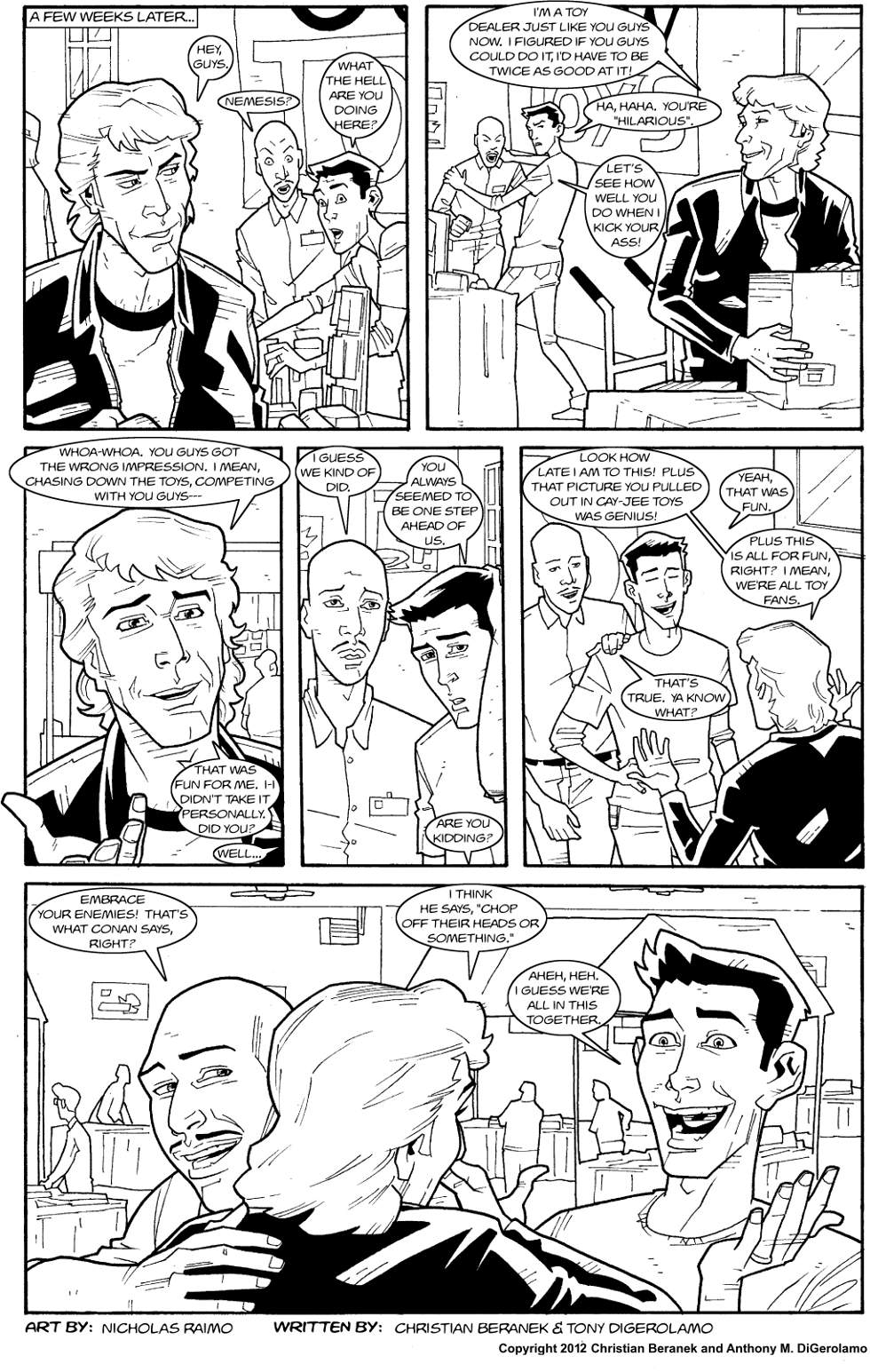 Dealers:  Toys and Frenemies