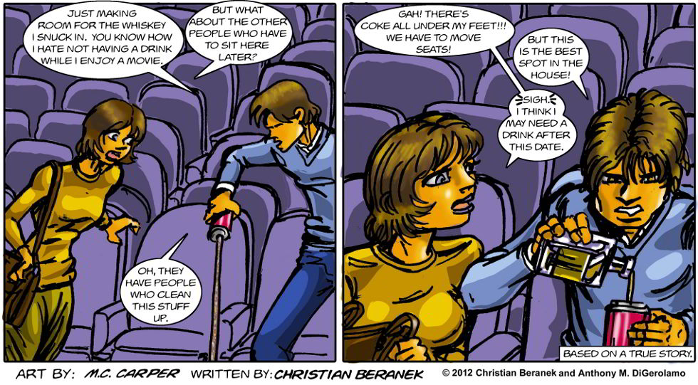 In A Relationship: Obnoxious Boyfriend at the Movies In A Relationship: Obnoxious Boyfriend at the Movies