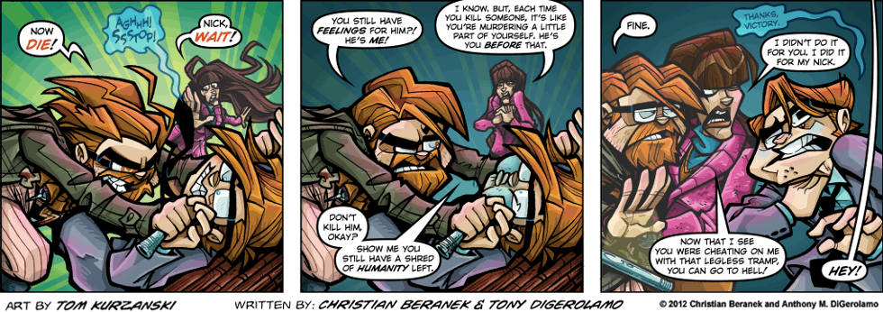 Post Apocalyptic Nick:  A Lover Not a Fighter