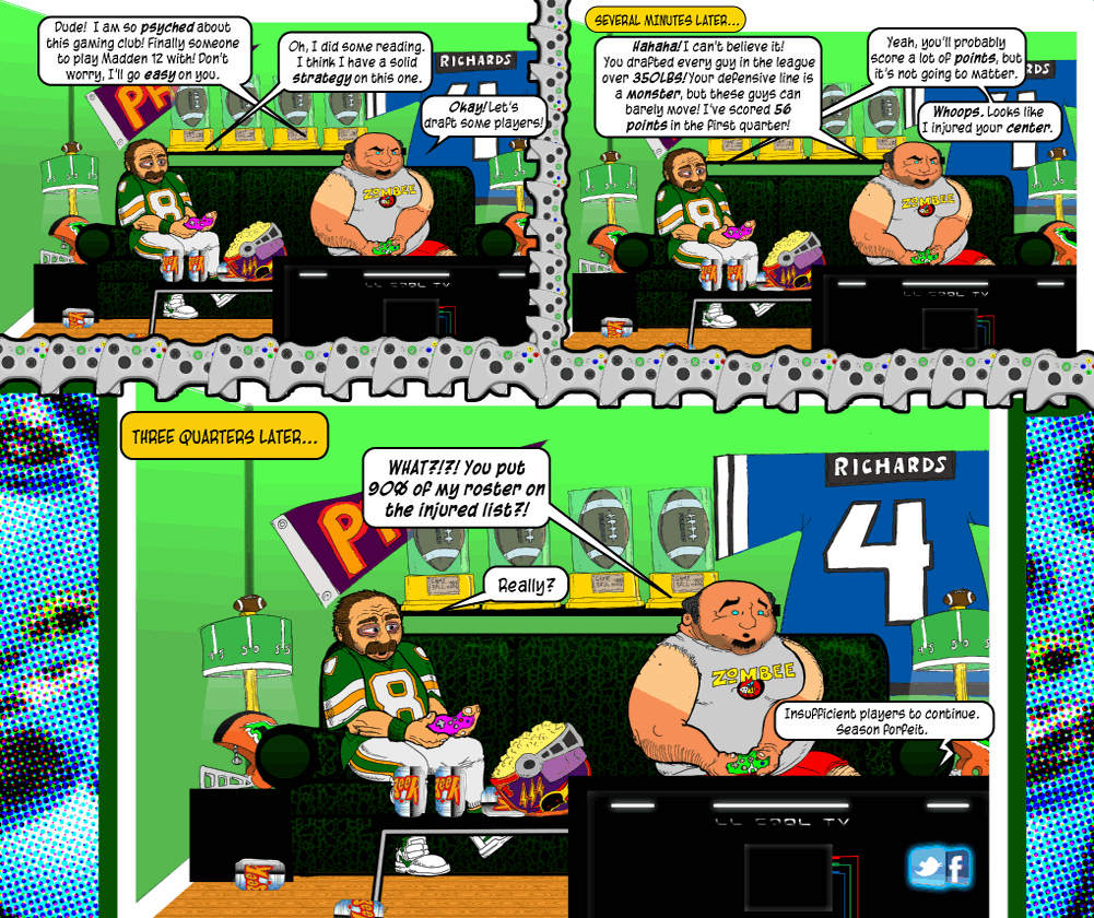 Olde Tyme Gamer:  Fat Guy Strategy