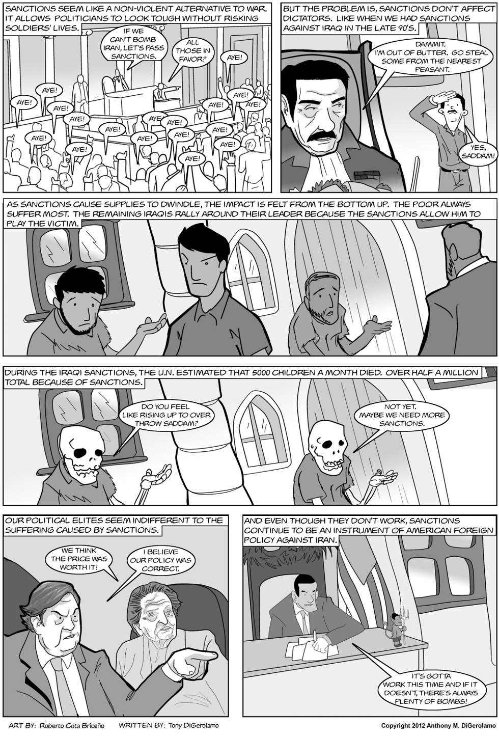 The Antiwar Comic:  Sanctions Are an Act of War