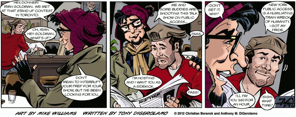Miserable Comedians:  The Hipster Comedian