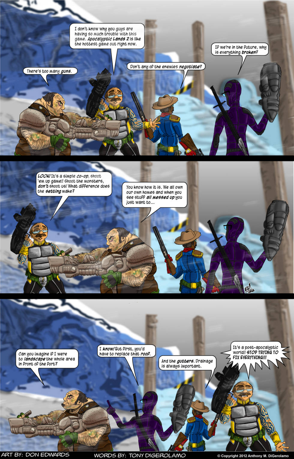 Olde Tyme Gamer: Apocalypse and Gardens Olde Tyme Gamer: Apocalypse and Gardens