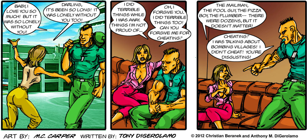 In A Relationship:  Someone Goes Too Far