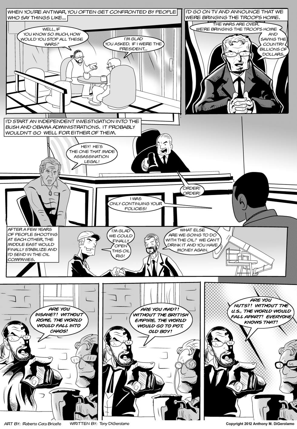 The Antiwar Comic: A Peacenik’s Christmas Wish The Antiwar Comic: A Peacenik’s Christmas Wish