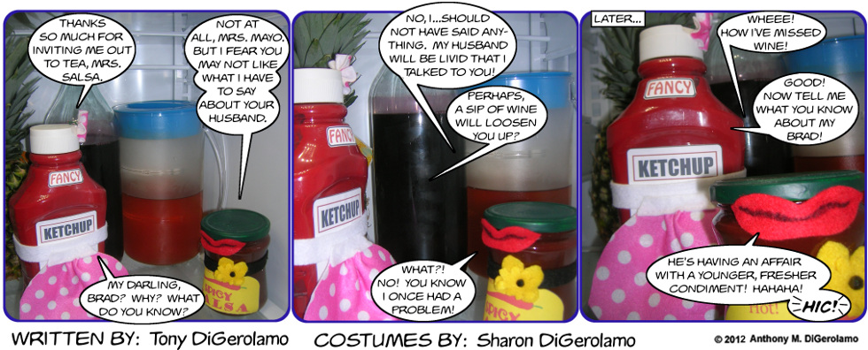 As the Mayo Turns:  Teatime With Mrs. Salsa