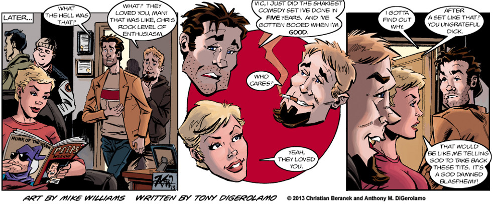 Miserable Comedians: Looking a Gift Horse Miserable Comedians: Looking a Gift Horse