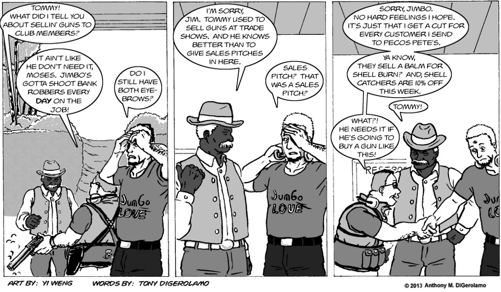 Gun Culture:  Shell Burn
